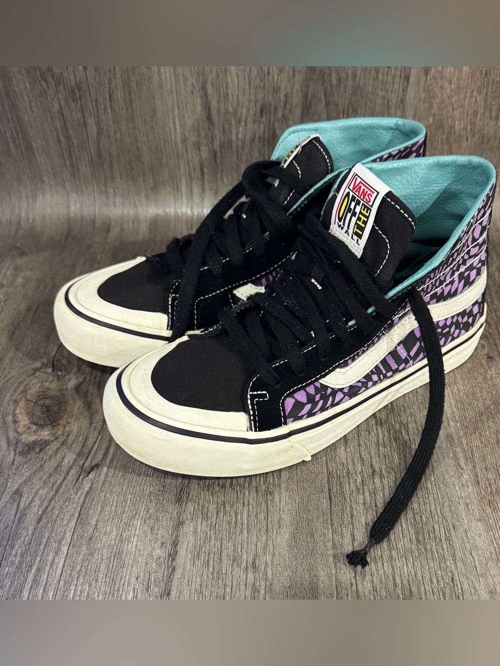 Vans Sk8 Hi Decon (Warped Checkerboard)